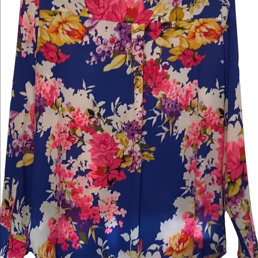 Pre-owned Express Floral Blouse - Picture 8 of 10